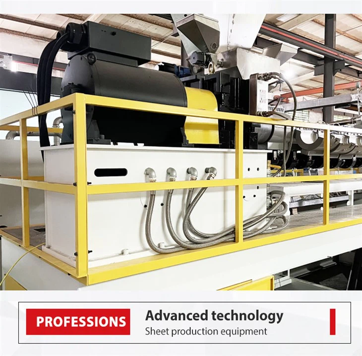 Single Screw PET Non Drying Exhaust Single Screw Extruder