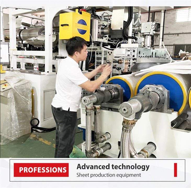 Single Screw Plastic Extrusion Production Line Machine