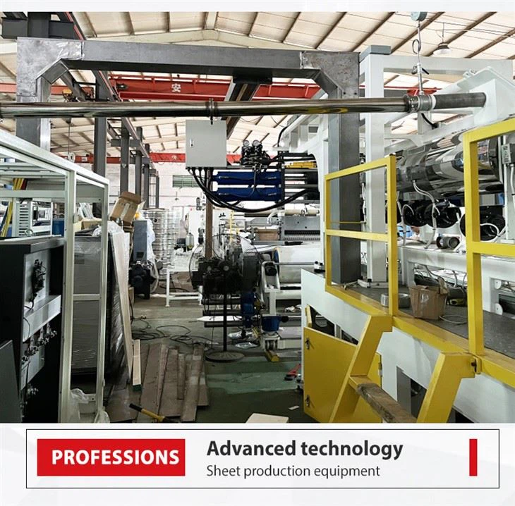 Single Screw Plastic Extrusion Production Line Machine